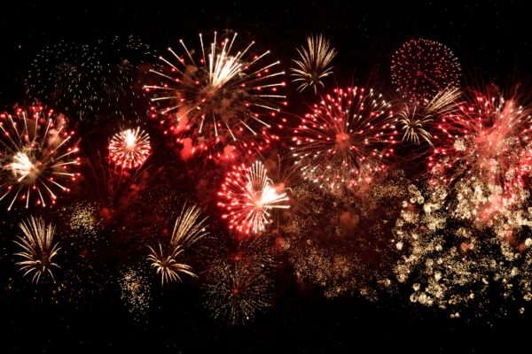 Fireworks at the Isla Grand Beach Resort