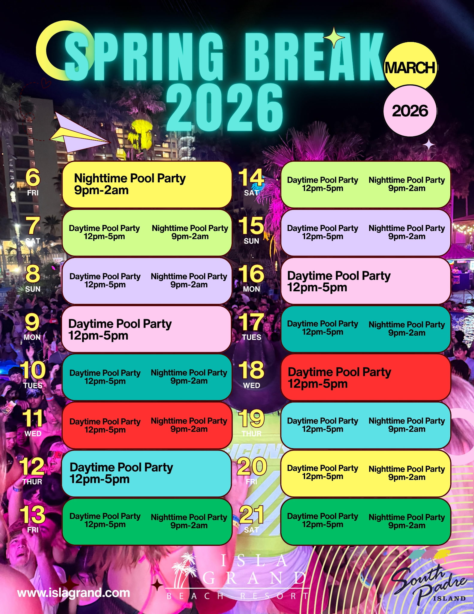 South Padre Island Spring Break