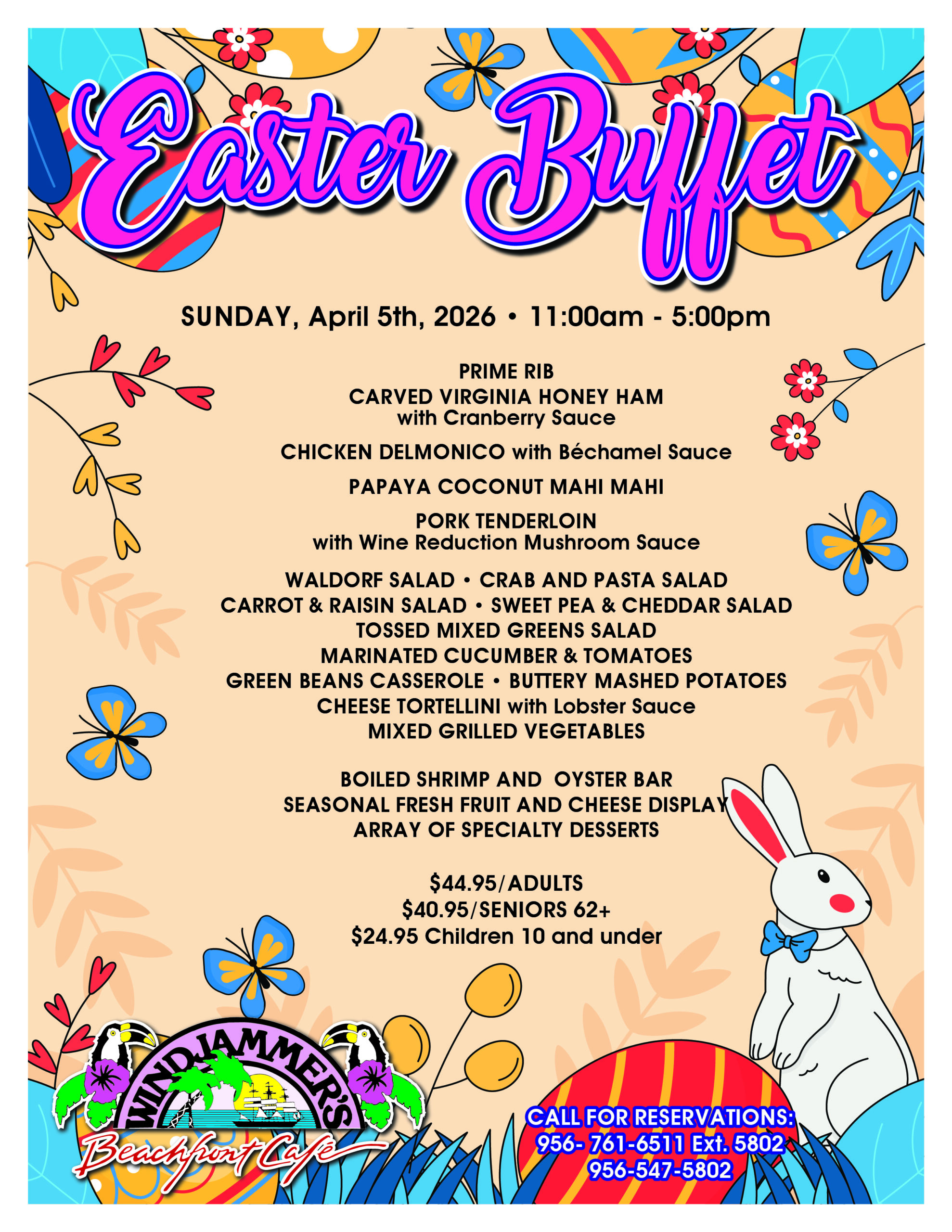 South Padre Island Easter Buffet