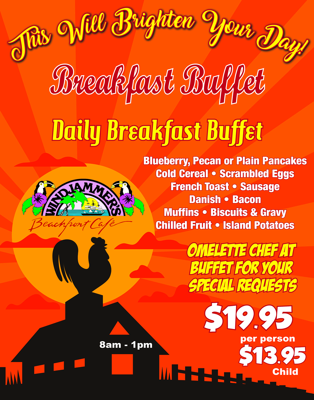 South Padre Island Breakfast Buffet